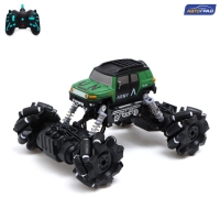 Джип радиоуправляемый &laquo;Армия&raquo;, 4WD, дрифт, работает от аккумулятора, цвет зелёный