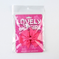 Заколка для волос с бантом аниме &laquo;Чиби лис&raquo;, 2 х 8 х 8 см