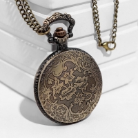 Часы карманные "Скорпион", кварцевые, d-4.5 см