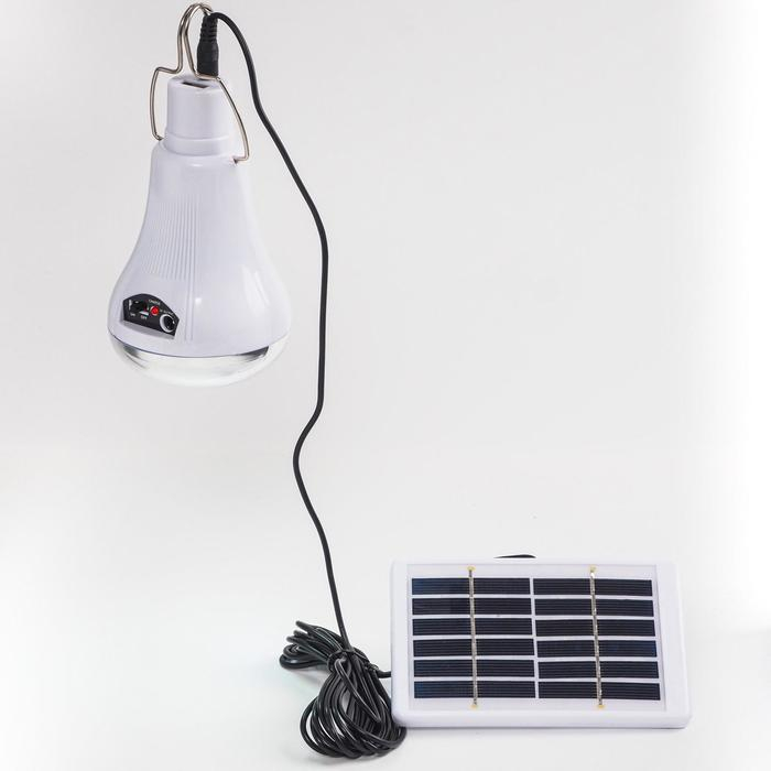 Фонарь кемпинговый аккумуляторный, 2 шт 10 Вт и 2 Вт, 1800 мАч, IP64, солнечная батарея