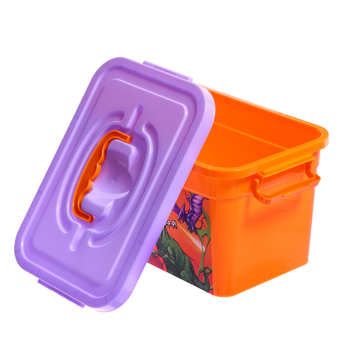 Ящик для хранения игрушек &laquo;Динозавры&raquo;, 6,5 л