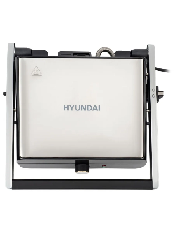 Электрогриль HYG-1043 1800Вт черный, серебристый