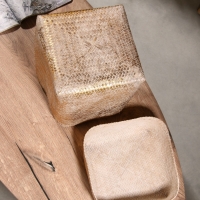 Корзинка плетеная "Аварис" 24х24х28 см