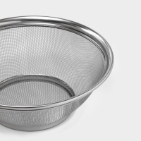 Сито для просеивания Доляна &laquo;Универсал&raquo;, d=25 см, цвет серебристый