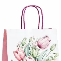 Пакет крафт &laquo;Самой лучшей&raquo; 21&times;11&times;27 см