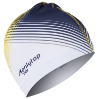 Шапочка для плавания взрослая ONLYTOP &laquo;Орнамент&raquo;, тканевая, обхват 54-60 см