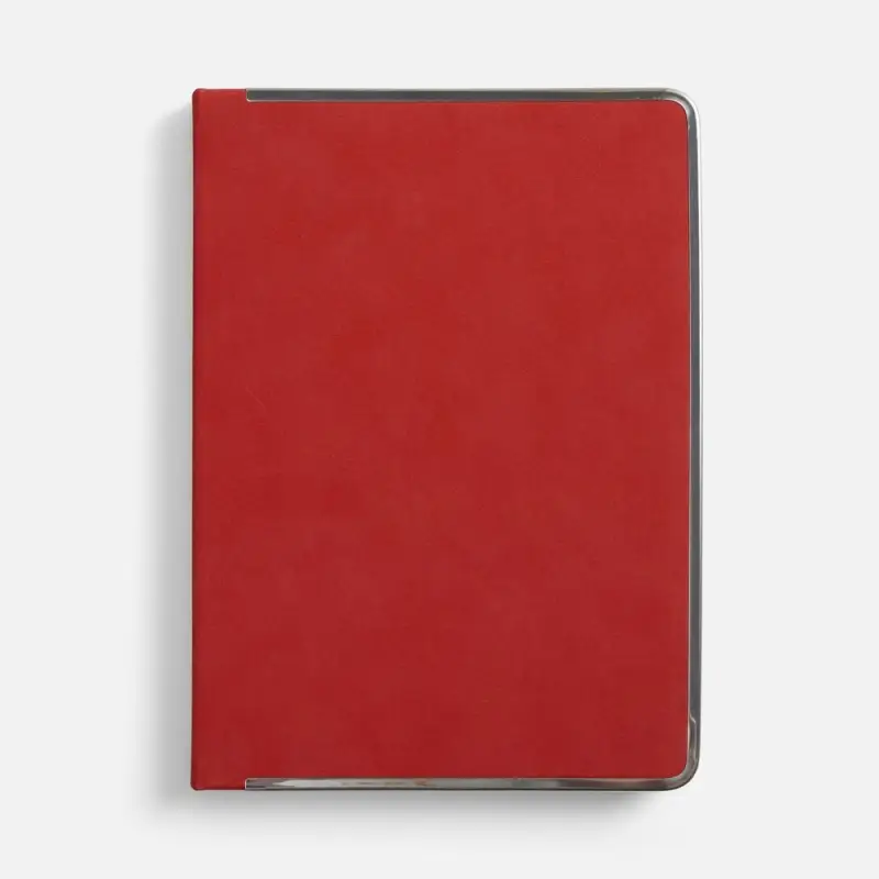 Ежедневник Metal Frame на заказ, датированный, красный