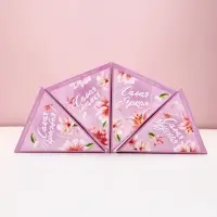 Чистое счастье Женский набор соли в коробке торте, роза, 150 гр