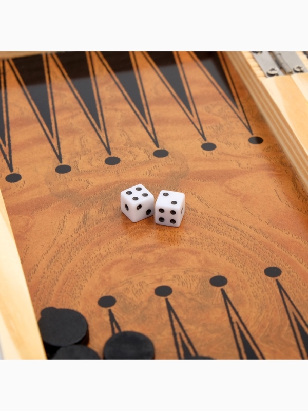 Настольная игра 3 в 1 "Цейтнот": шахматы, шашки, нарды, 24 х 24 см