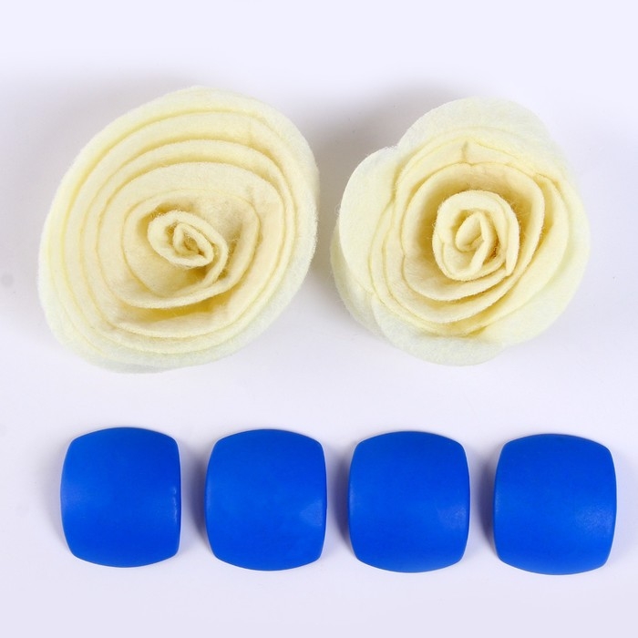 Набор для творчества: декор из фетра и набор бусин &laquo;Цветочный стиль&raquo;