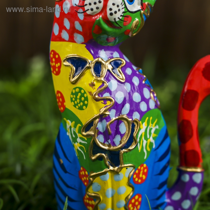 Сувенир дерево "Кошка" 12х4х21 см