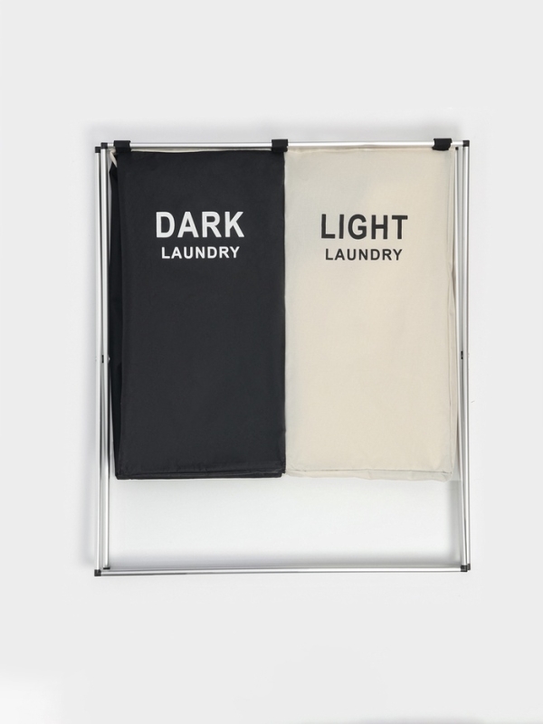 Корзина для белья Доляна LAUNDRY, складная, 60&times;40&times;58 см