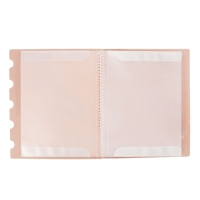 Нотная папка - 20 файлов 40 листов розовая