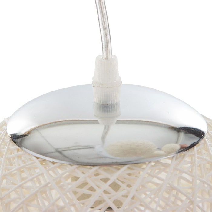 Светильник BayerLux "Ротанг" 5хЕ27 40Вт белый 35х35х35-150см