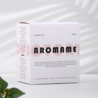 Набор диффузор ароматический "Aromame", гардения жасминовидная, 500мл прямоугольная банка