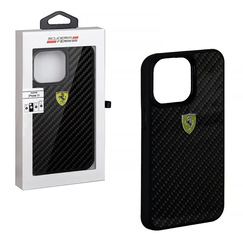 Чехол iPh 13 Ferrari Carbon