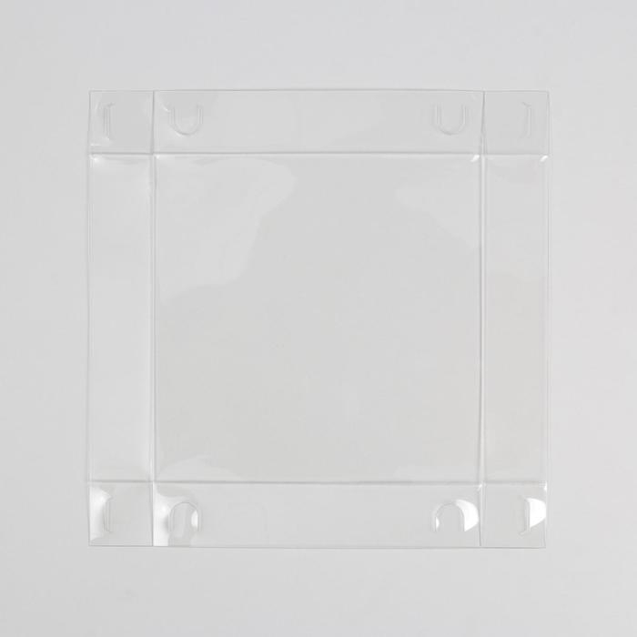 Коробка для кондитерских изделий с PVC крышкой New Year, 12 х 6 х 11,5 см Коробка для кондитерских изделий с PVC крышкой New Year, 12 х 6 х 11,5 см