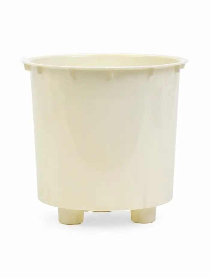 Кашпо со вставкой 2,3 л d15,7 см h15,2см "Desert" пластик белый