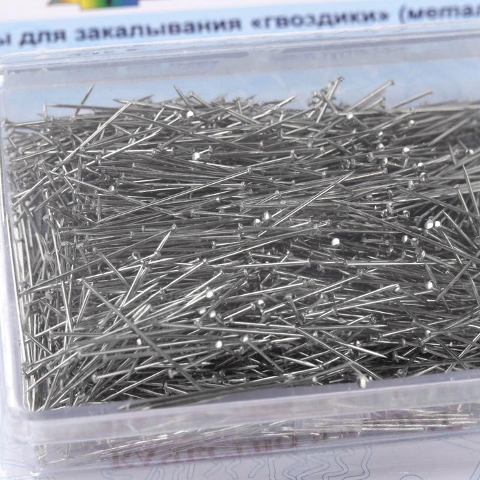 Иглы портновские &laquo;Гвоздики&raquo;, 27 мм, 1700 &plusmn; 15 шт, GZ-100