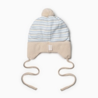 Шапка детская, цвет бежевый, размер 40-42