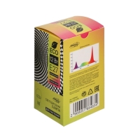 Фитолампа для растений Luazon, светодиодная, А60, E27, 12 Вт, IP44, 220 В, 270&deg;, полноспектральная