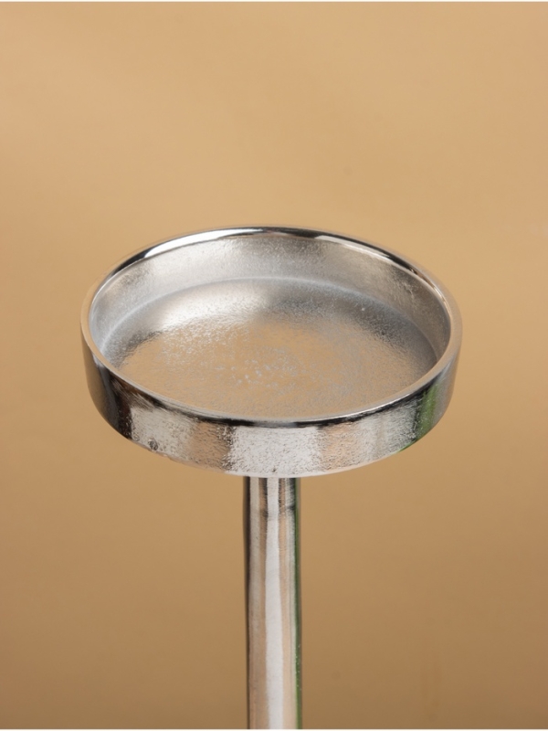 Подсвечник &laquo;Солид&raquo;, 11.5&times;11.5&times;45.5 см, алюминий