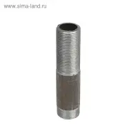 Сгон стальной, 3/4", DN 20, PN 16, L=110 мм, Lрезьбы=45/10.5 мм