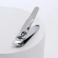 Кусачки книпсер маникюрные, скошенное лезвие, 6 см, в коробке