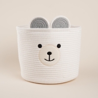 Корзина для хранения плетёная ручной работы SL Home, 29&times;29&times;26 см