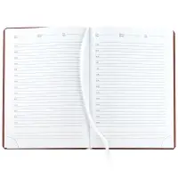 Ежедневник Sagrin, недатированный, красный