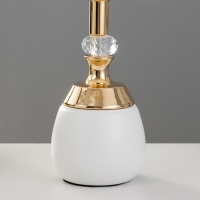 Настольная лампа "Лейла" Е27 40Вт черно -золотой 25х25х41 см RISALUX