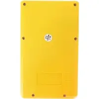 Калькулятор карманный 08-разрядный, корпус желтый