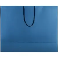 Пакет бумажный &laquo;Блеск&raquo;, большой, синий
