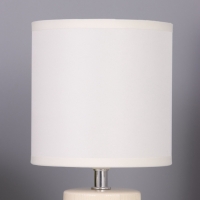 Лампа настольная "Хицугая" 1х40Вт Е14 бежевый 14х14х28см