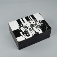 Коробка‒пенал, упаковка подарочная, &laquo;For real man&raquo;, 26 х 19 х 10 см