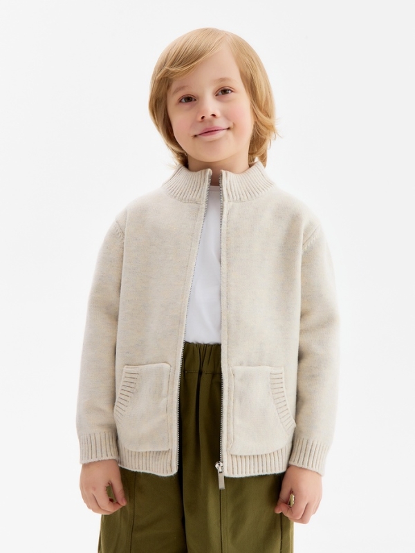 Джемпер детский на молнии KAFTAN, рост 130 см
