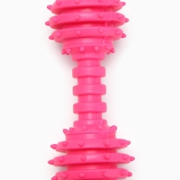 Игрушка жевательная "Чемпион", TPR, 12,5 см, розовая Игрушка жевательная "Чемпион", TPR, 12,5 см, розовая