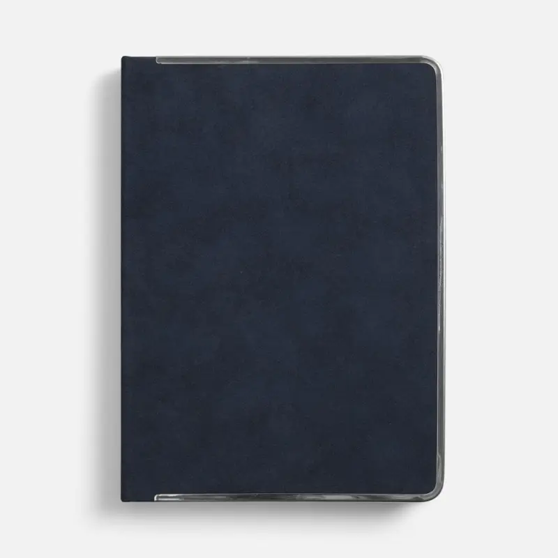 Ежедневник Metal Frame на заказ, датированный, синий