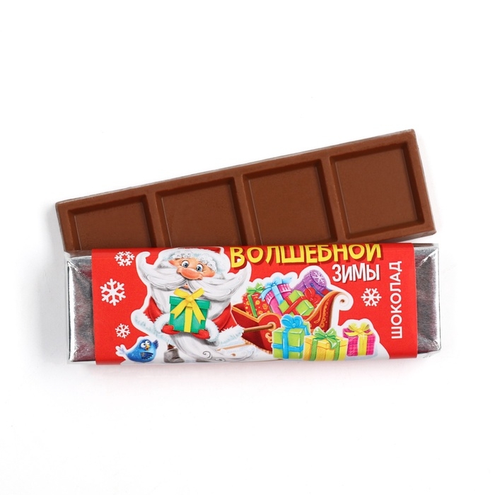 Кондитерская плитка новогодняя «Волшебной зимы», 18 г. Кондитерская плитка новогодняя «Волшебной зимы», 18 г.