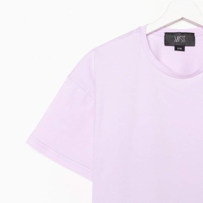 Футболка женская MIST basic, L-XL, лиловый Футболка женская MIST basic, L-XL, лиловый