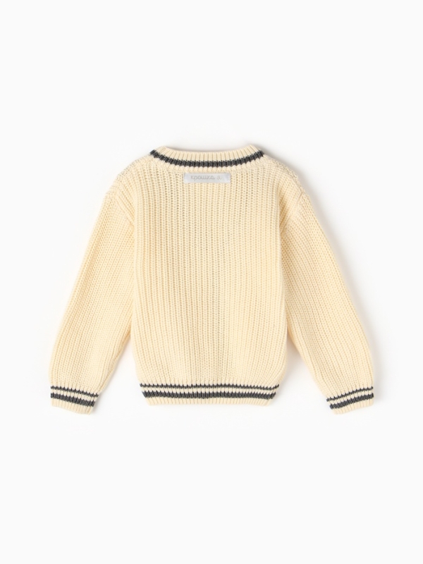 Кардиган Крошка Я, р. 92-98 см, молочный