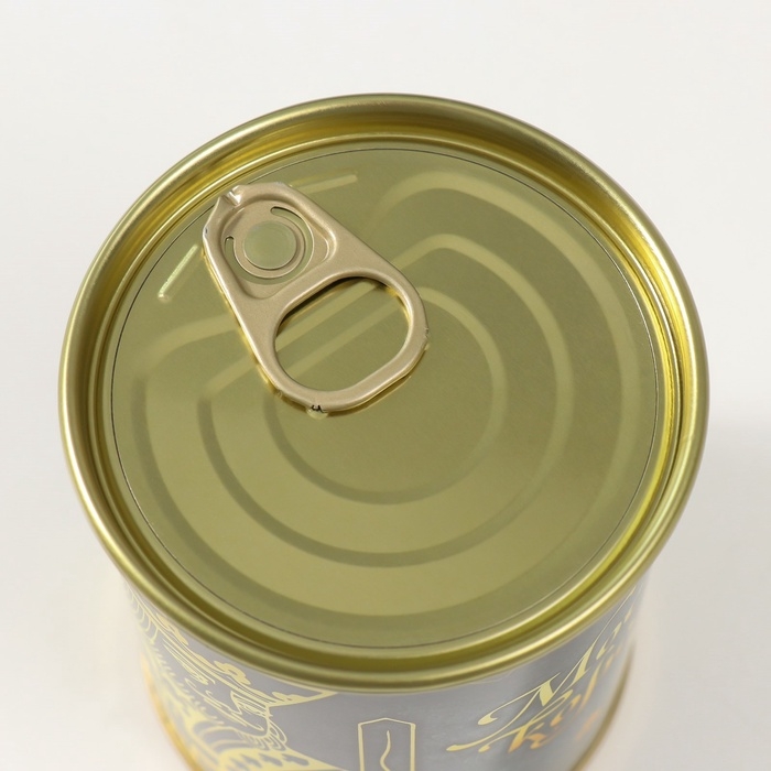 Подарочные носки в банке «Моему королю и ...», (внутри носки мужские, цвет чёрный) Подарочные носки в банке «Моему королю и ...», (внутри носки мужские, цвет чёрный)