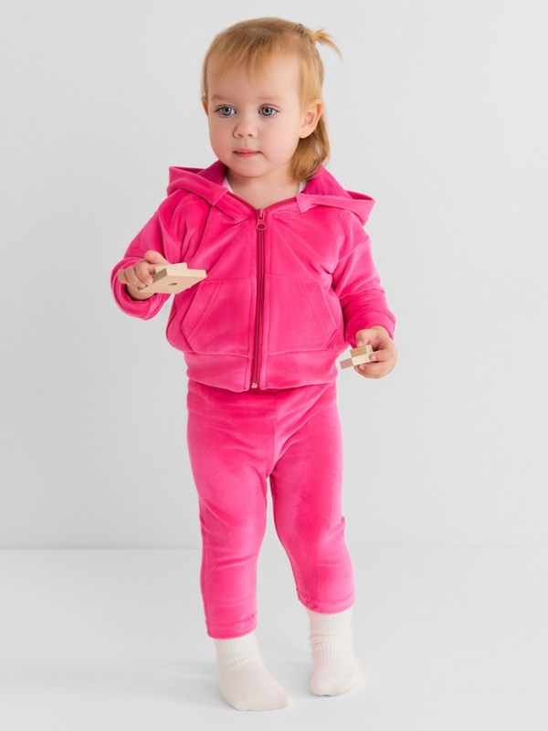 Толстовка Крошка Я Plushy, р. 74-80, фуксия Толстовка Крошка Я Plushy, р. 74-80, фуксия