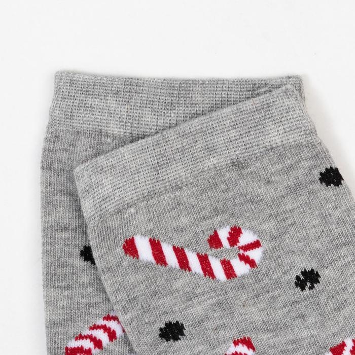 Носки мужские &laquo;Леденцы&raquo; цвет серый, размер 27