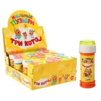 Мыльные пузыри &laquo;Три кота&raquo;, 50 мл