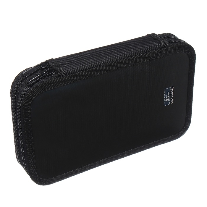 Пенал 2 секции, 125 х 205 х 40 мм, Calligrata 30П26/2 "Енот", ламинированный картон