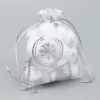 Мешочек подарочный органза &laquo;С любовью&raquo;, 10 х 12 см +/- 1.5 см