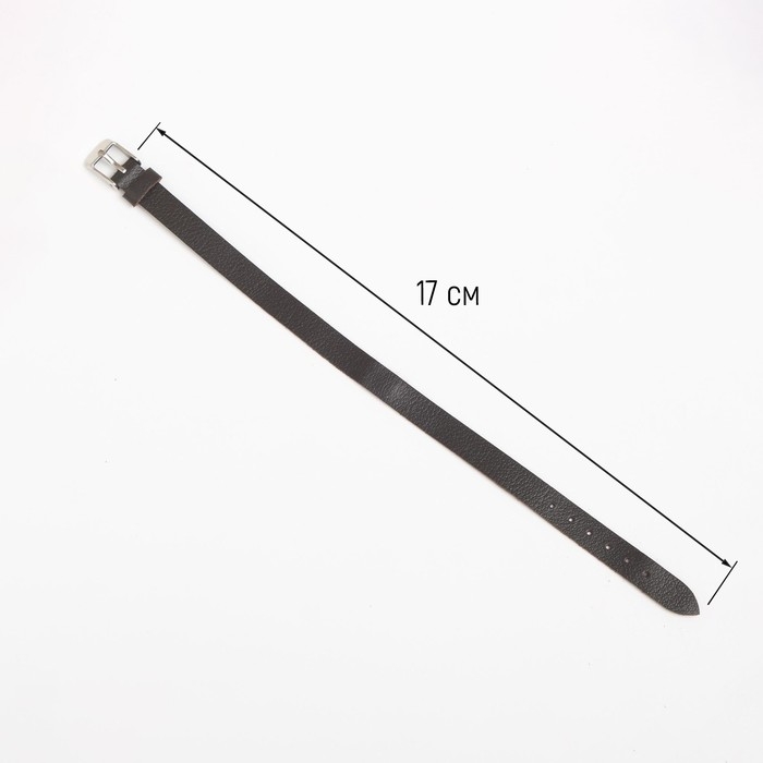 Ремешок для часов, женский, 10 мм, натуральная кожа, коричневый Ремешок для часов, женский, 10 мм, натуральная кожа, коричневый