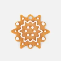 Мини-подвеска &laquo;Пряник&raquo;, снежинка