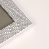 Фоторамка пластик "Lucy" 10х15 см, серебро